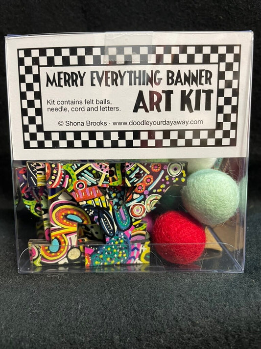 Art Kit Merry Everything Banner