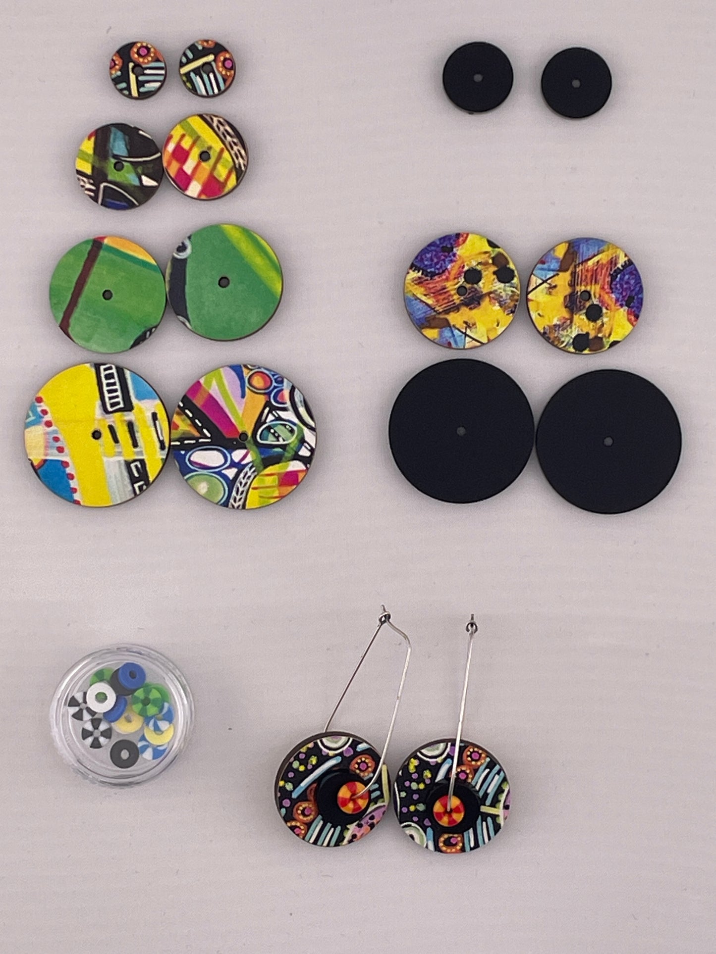 Art Kit Earrings - Wearable Art