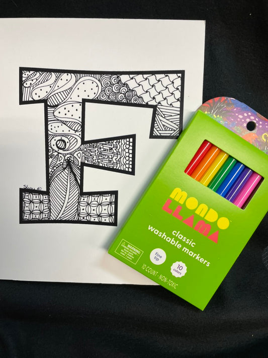 Art Kit Letter - Foam Board